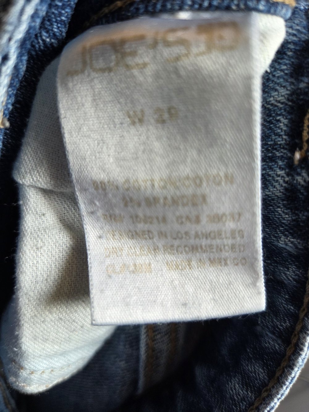 Joe's Jeans Light Blue Cropped Ankle Denim - Picture 5 of 5